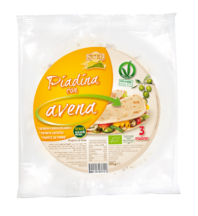 PIADINA INTEGRALE 3 X 110 GR